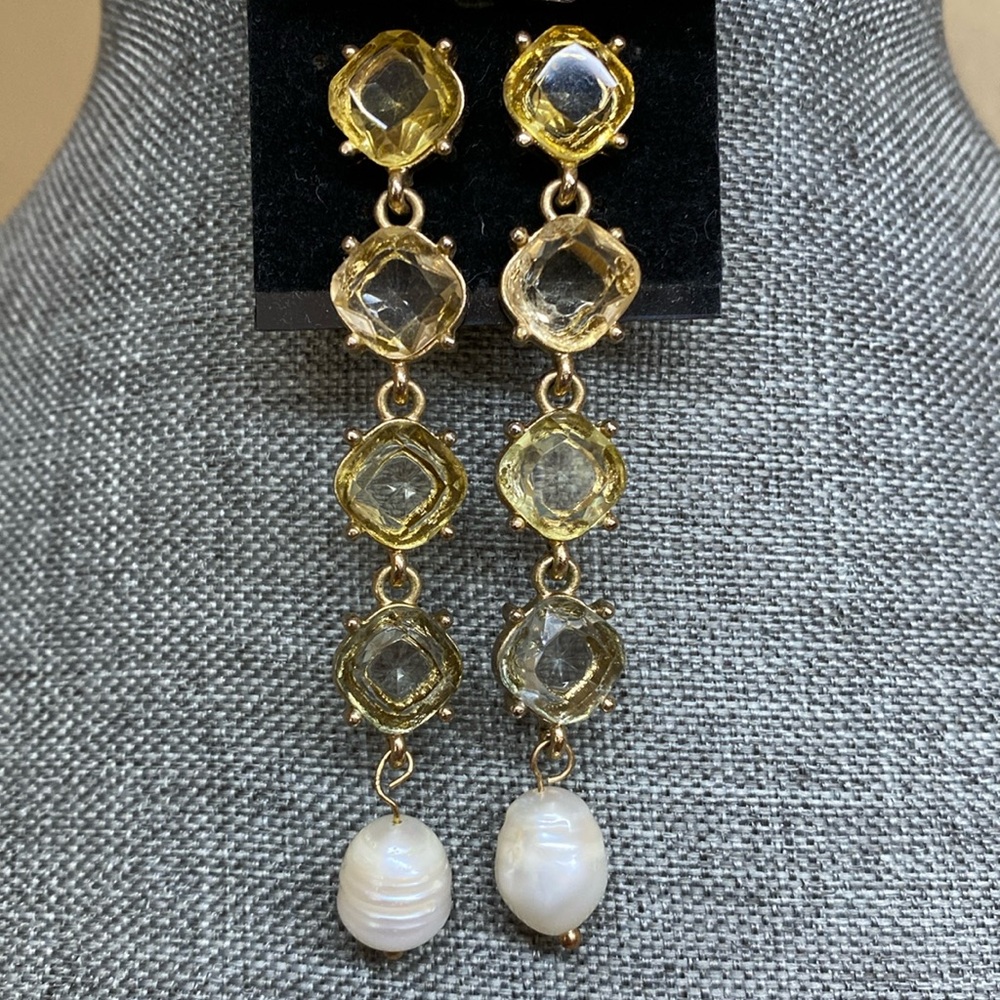 Vintage Pearl Drop Earrings